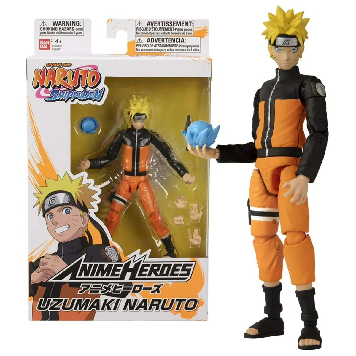 Bandai Anime Heroes Naruto Uzumaki Naruto