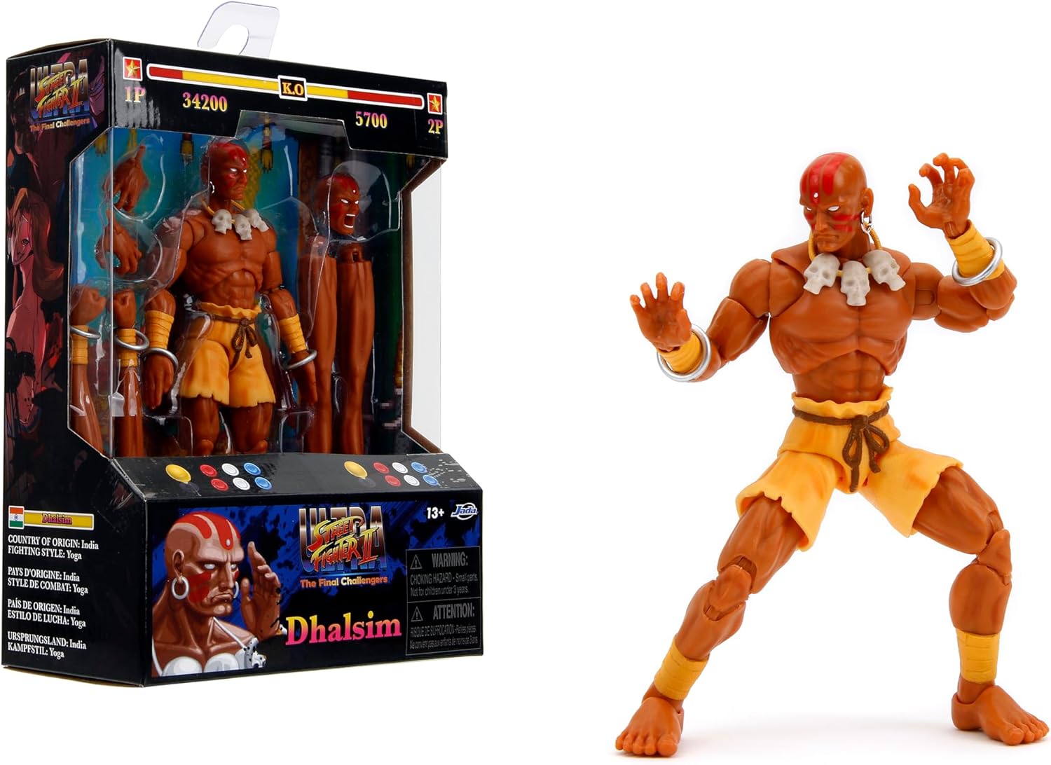Jada Figura de Accion Street Fighter Dhalsim