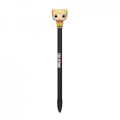 LAPICERA Pen Topper Harley Quinn Overol Amarillo Pop