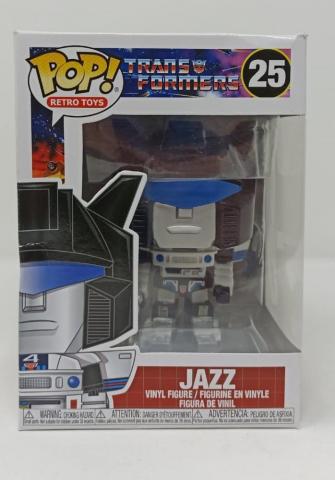 Funko Pop Transformers Jazz Caja Dañada
