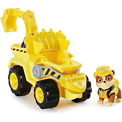 Paw Patrol Dino Rescue Rubble Deluxe Rev Up Mystery Dino