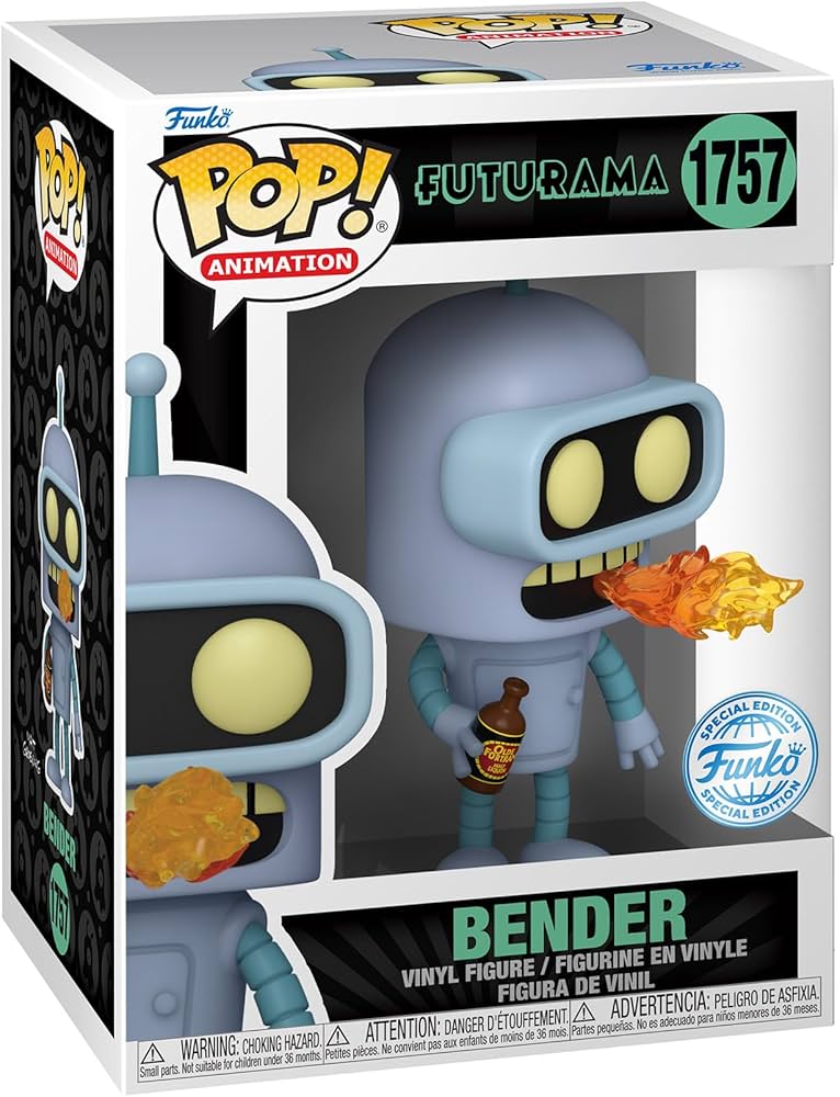 Funko Pop Futurama Bender Special Edition