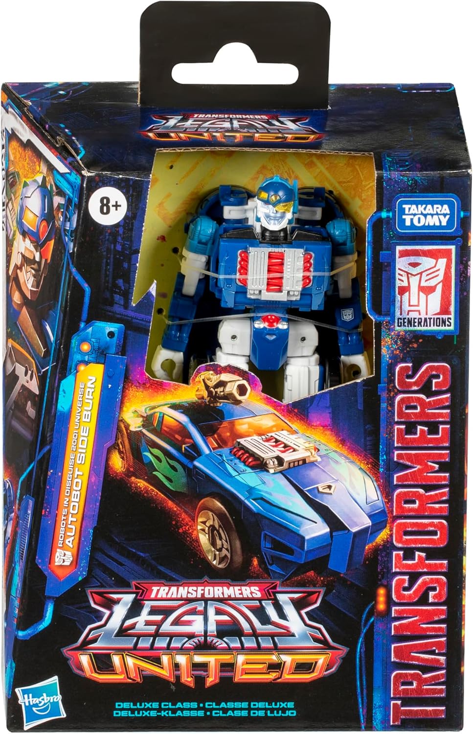 Transformers Legacy Deluxe Class Robots in Disguise Side Burn