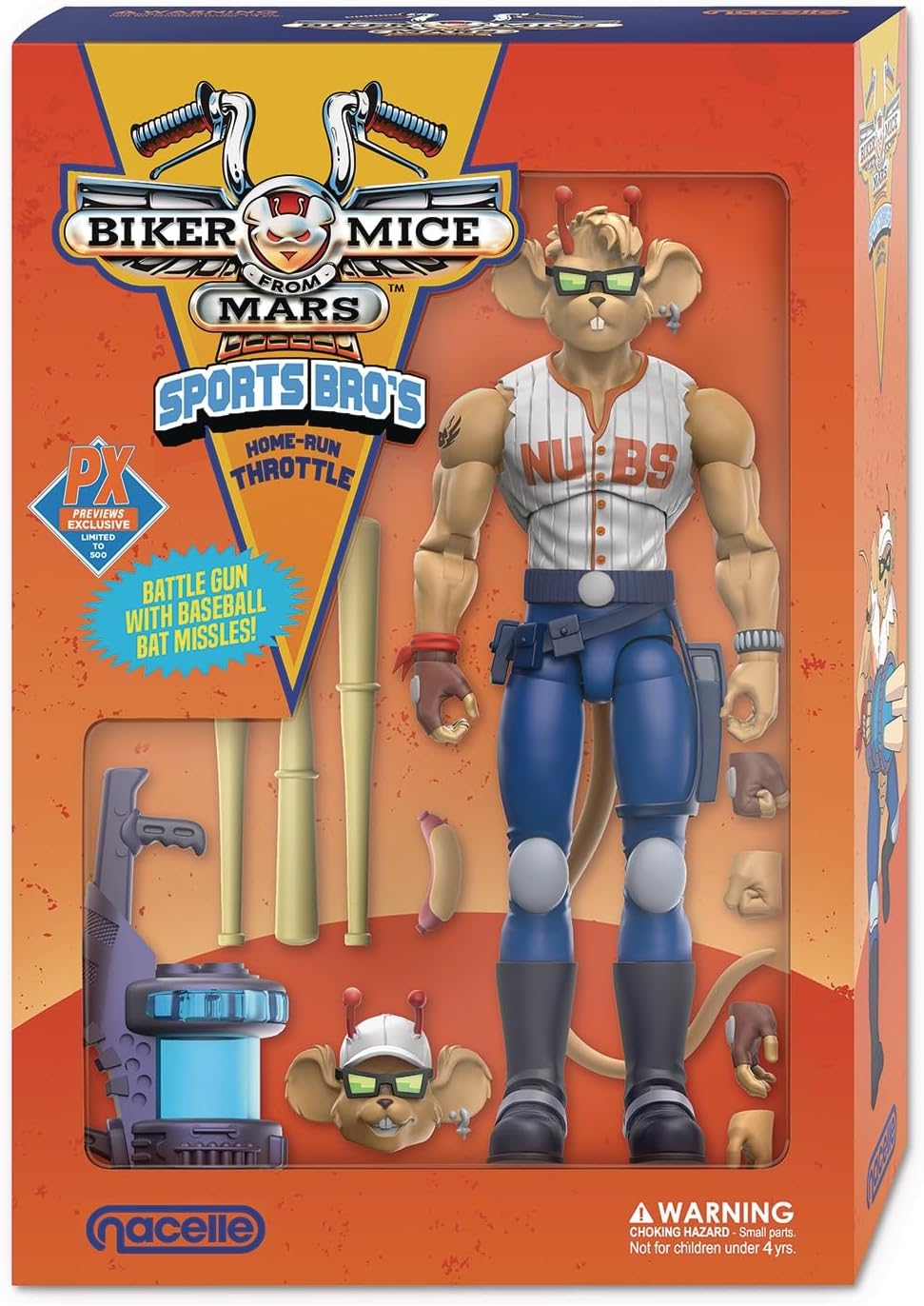 Nacelle Biker Mice from Mars The Sports Bro Throttle Exclusive