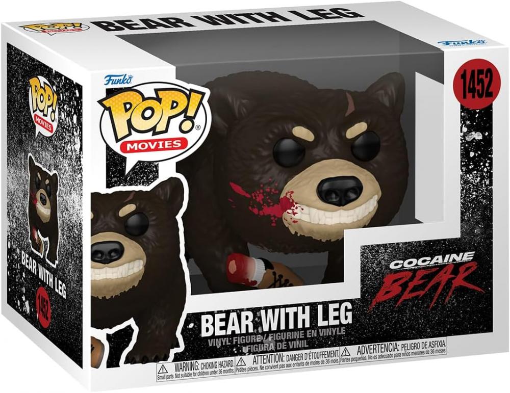 Funko Pop Cocaine Bear Bear with Leg Bloody