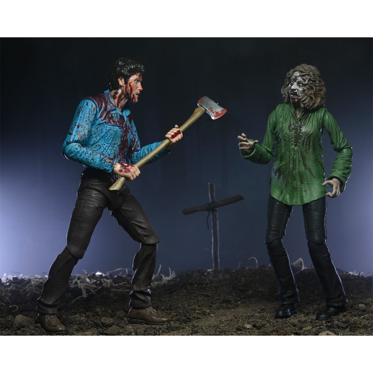 NECA Evil Dead Bloody Ash and Cheryl Williams 2-Pack