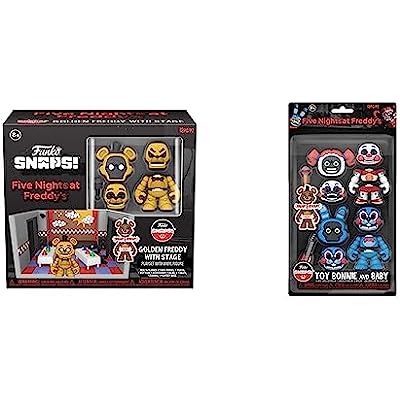 Funko Pop Snaps Five Nights at Freddy Golden Freddy