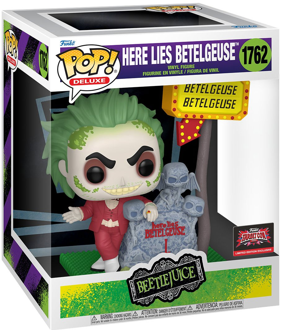Funko Pop Deluxe Here Lies Betelgeuse Beetlejuice Limited