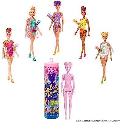 ​Barbie Color Reveal Con Sorpresas Sand & Sun Series