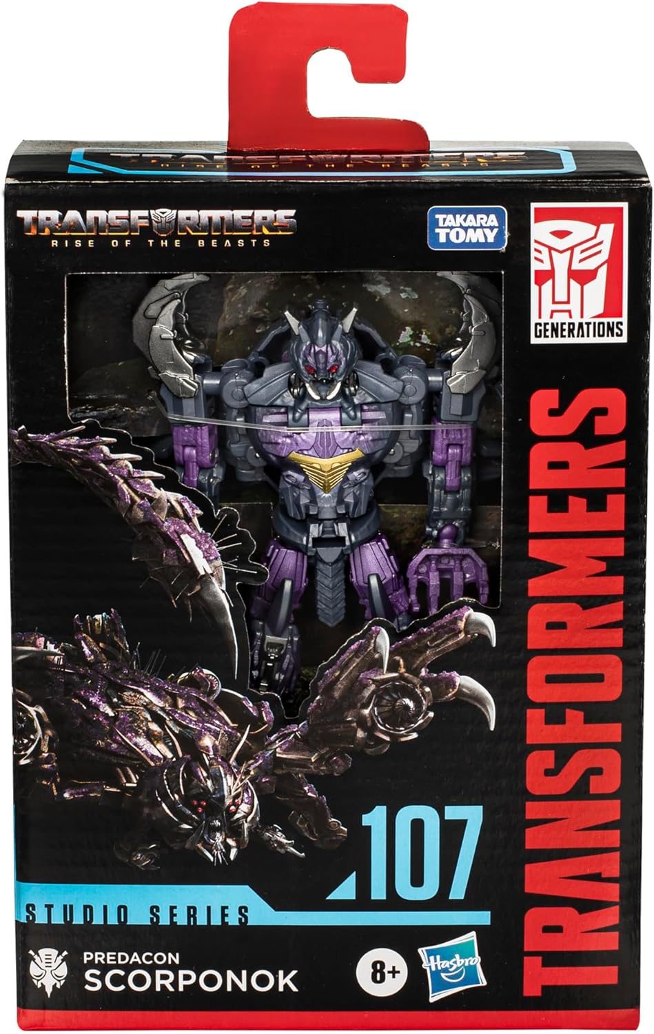 Transformers Studio Deluxe Rise Beasts 107 Scorponok