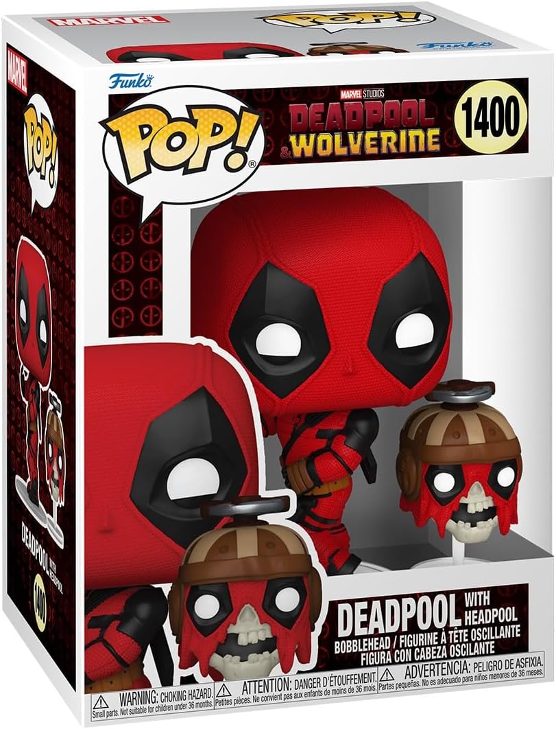 Funko Pop & Buddy Deadpool & Wolverine Deadpool Headpool