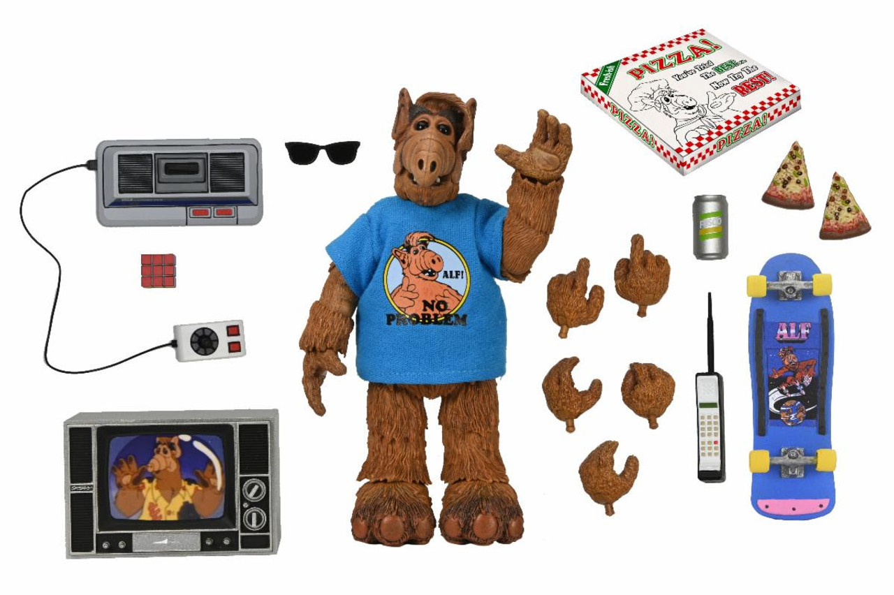 NECA ALF Ultimate Totally 80s Alf