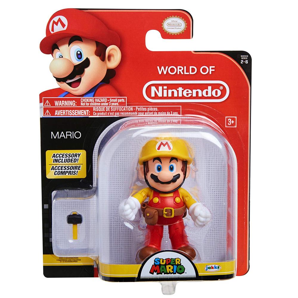 World of Nintendo 4 Maker Mario with Utility Belt