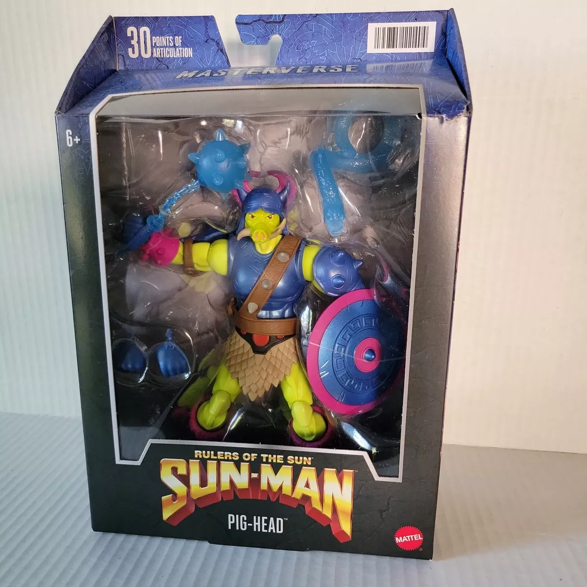 Masters Of The Universe Masterverse Pig-Head  Sun-Man MOTU