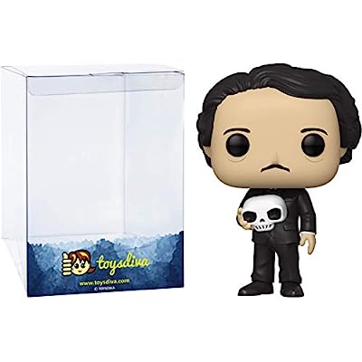 Funko Pop Edgar Allan Poe w/ Skull