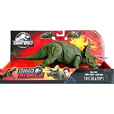 Jurassic World Dual Attack Dino Rivals Triceratops