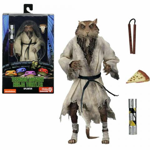 NECA Teenage Mutant Ninja Turtles 1990 Movie 7 Inch Splinter Exclusive
