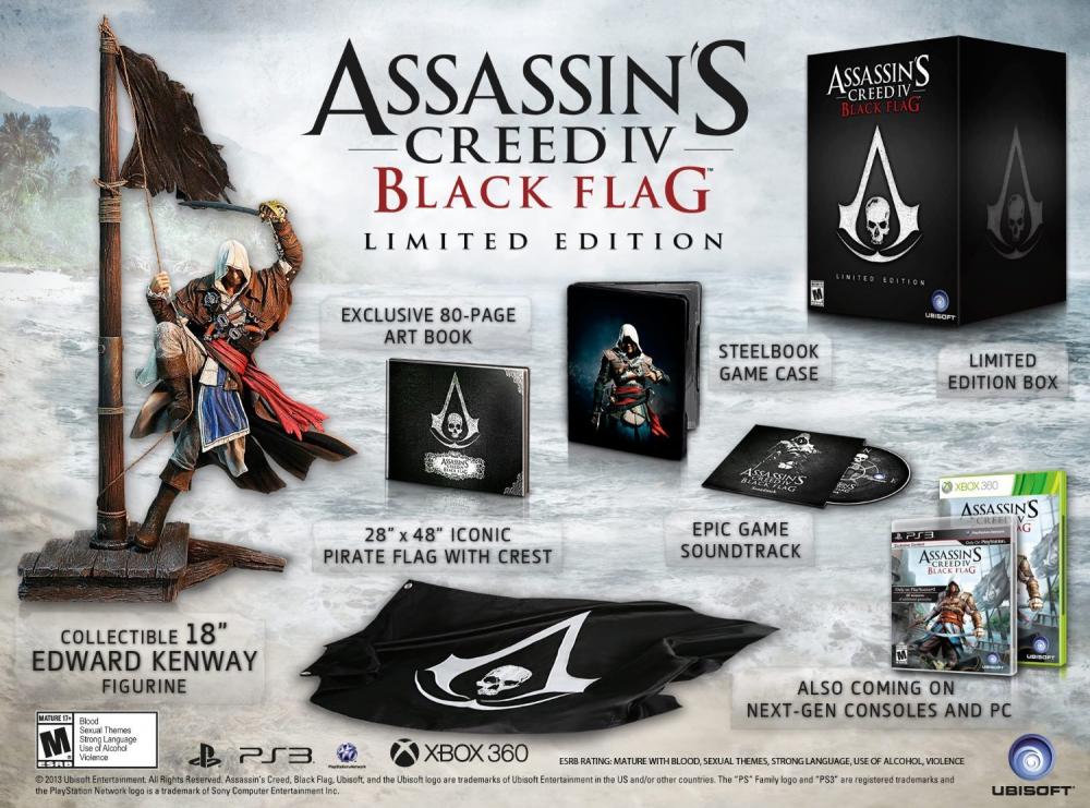 Assassin's Creed IV Black Flag Limited Edition PS3