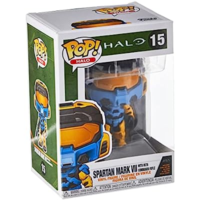 Funko Pop! Halo Infinite Spartan Mark VII with VK78 Blue & Yellow