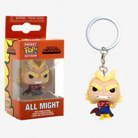 Llavero Funko Pop My Hero Academia All Might Silver Age