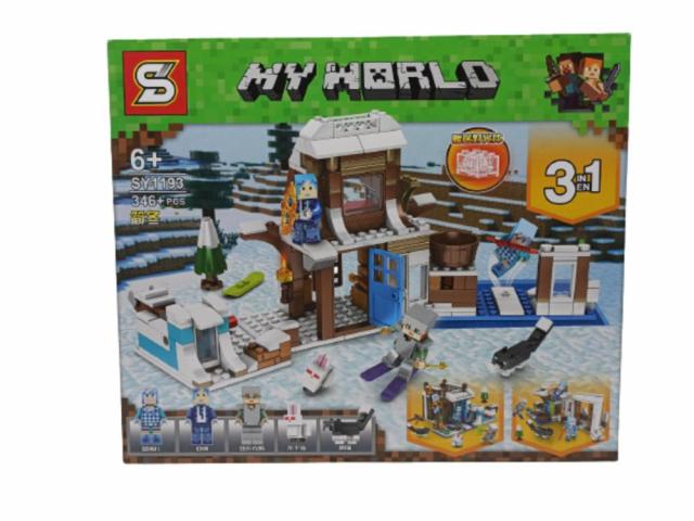 Set minecraft lego grande