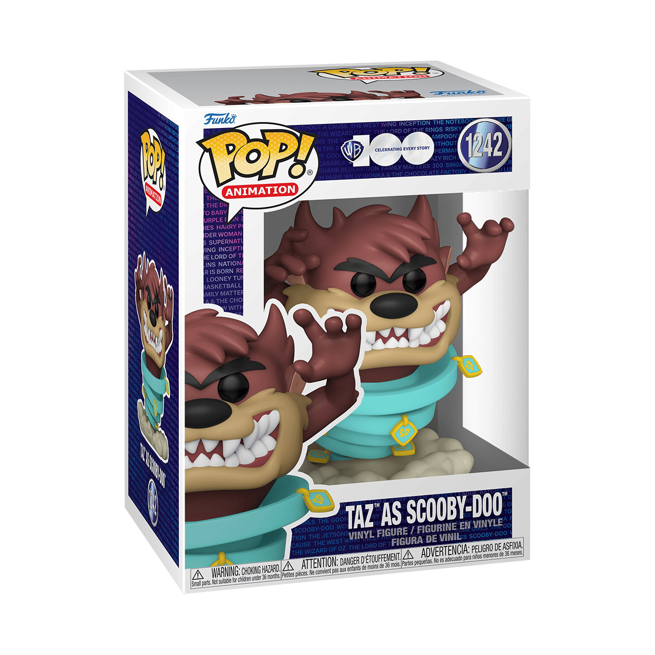 Funko Pop WB 100 Looney Tunes Taz as Scooby-Doo