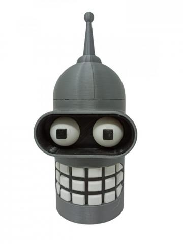 Cabeza Bender 3D