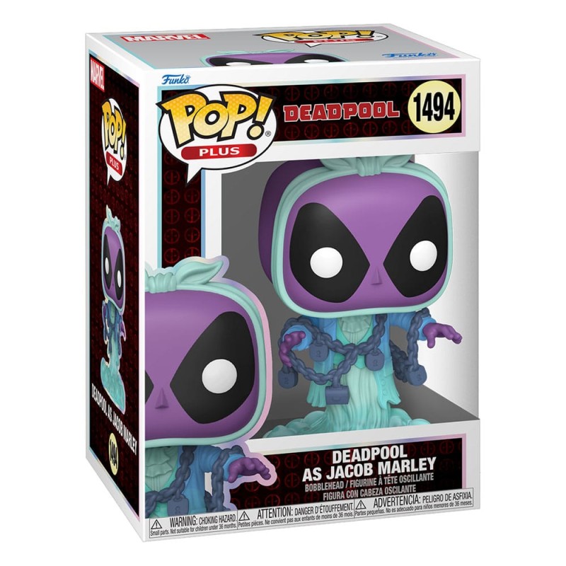 Funko Pop Deadpool Deadpool as Jacob Marley