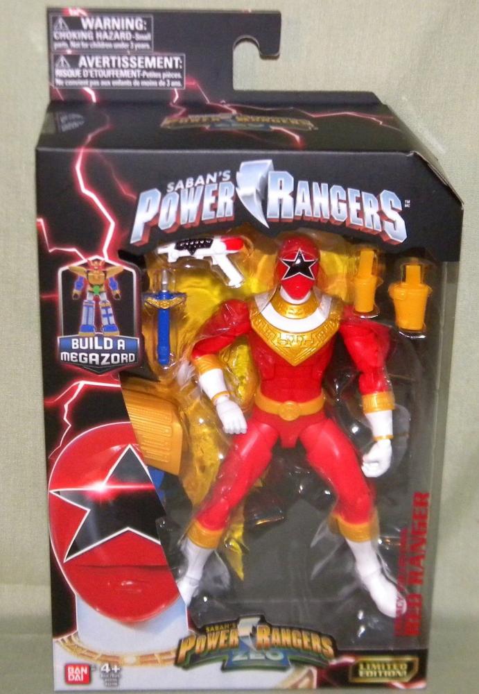 Power Ranger 6.5 Legacy Action Figure, Zeo Red