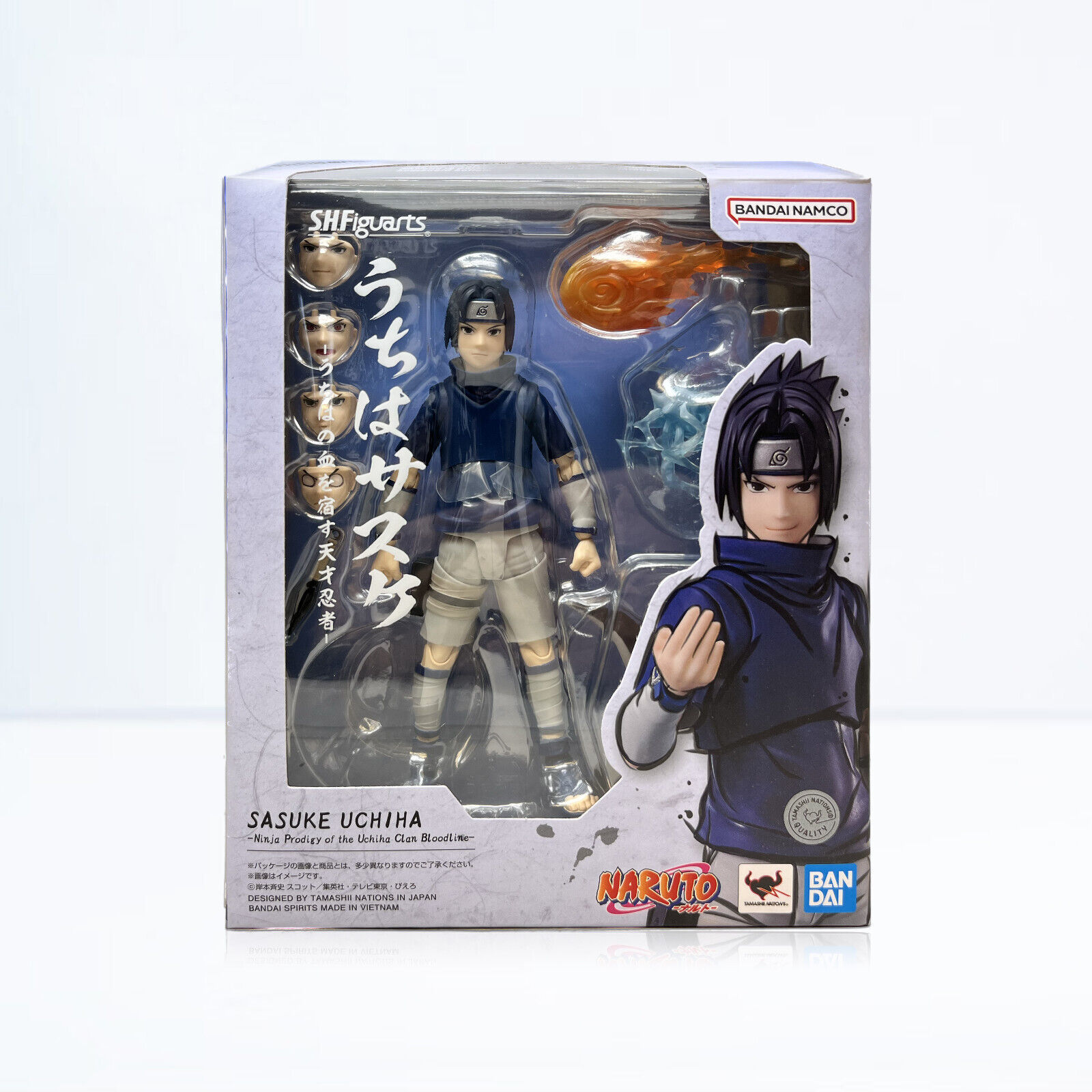 S.H.Figuarts Naruto Shippuden Sasuke Uchiha Ninja Prodigy 