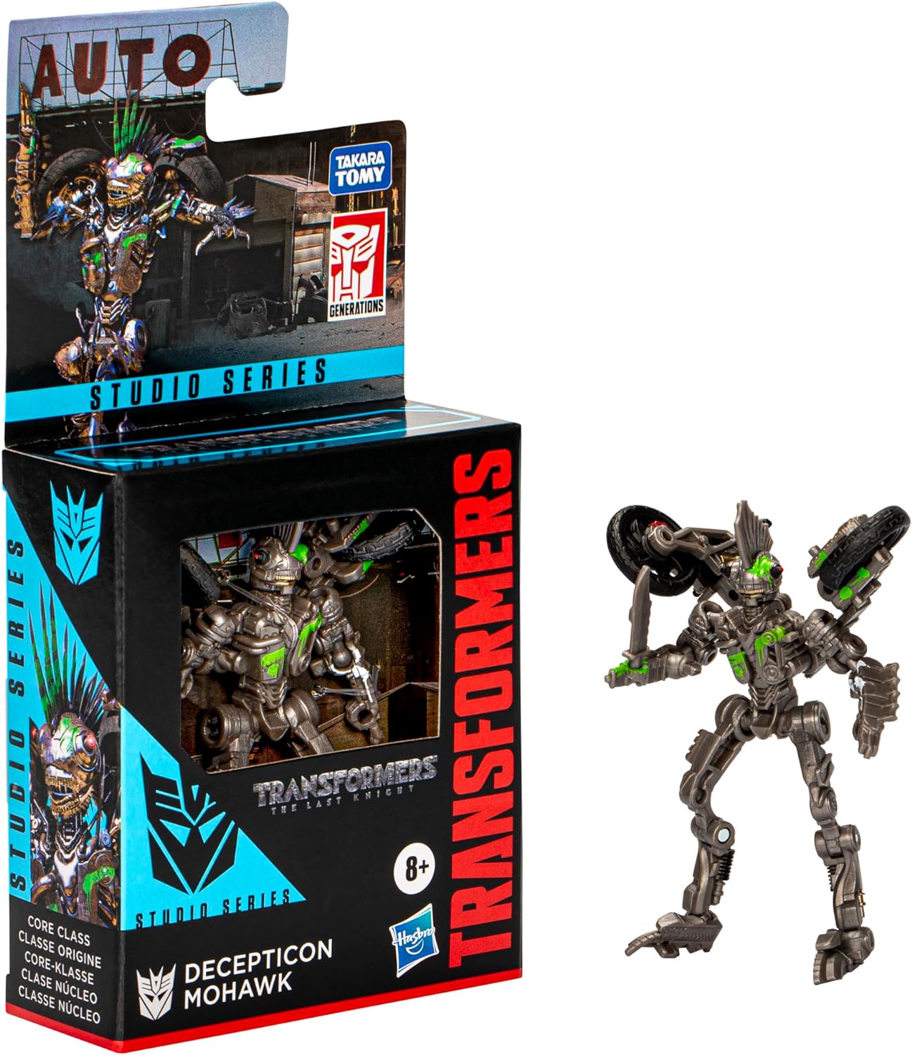 Transformers Studio Series Core Last Knight Decepticon Mohawk