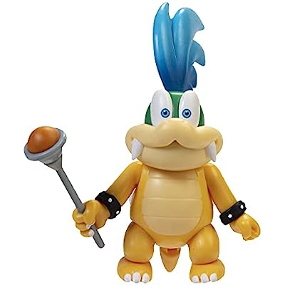 SUPER MARIO Figure 10CM Larry Koopa with Wand Accessory