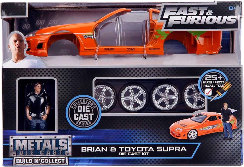 Jada Fast Furious Brian Toyota Supra 1:24 Build and Collect