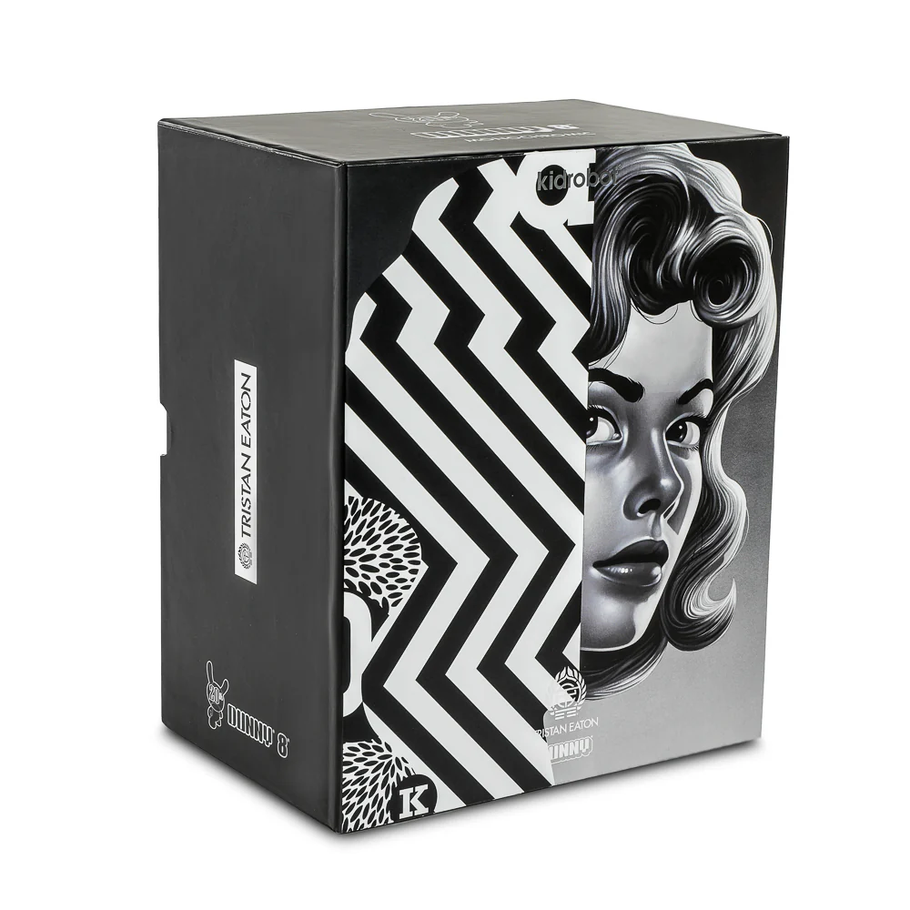 Dunny 20th Anniversary Monochromic Dunny By Tristan Eaton