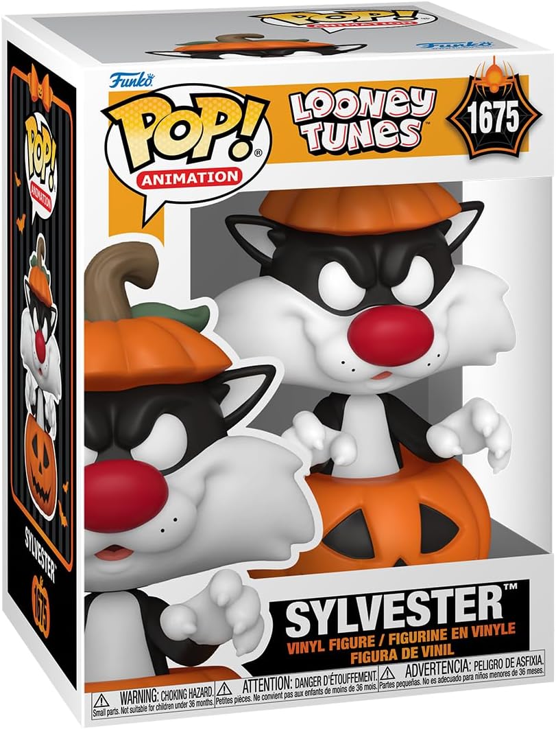 Funko Pop Looney Tunes Halloween Sylvester in Pumpkin