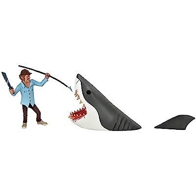 NECA Jaws Toony Jaws & Quint 2 pack