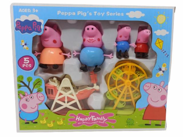Figuras Peppa set barco