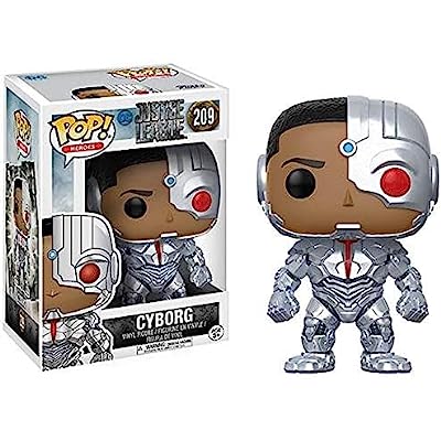 Funko Pop Movies Dc Justice League Cyborg 