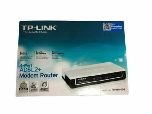 TD-8840T ADSL MODEM ROUTER TP-LINK