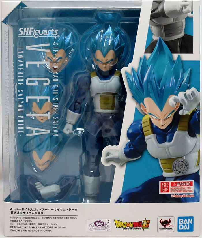 S.H.Figuarts Dragon Ball Super Saiyan God Super Saiyan Vegeta