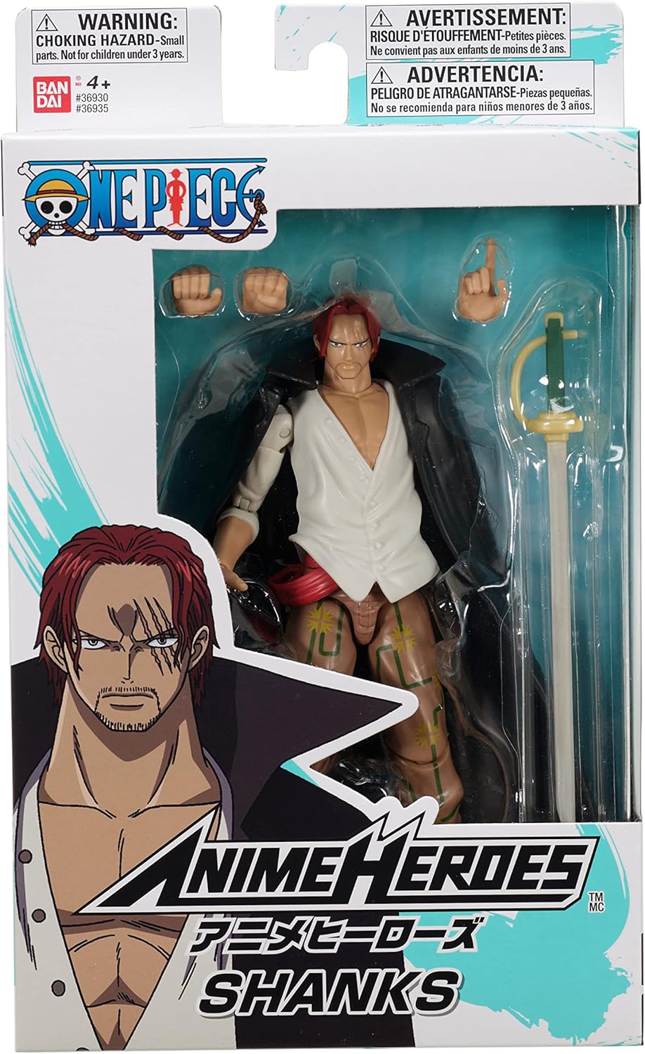 ANIME HEROES One Piece Shanks