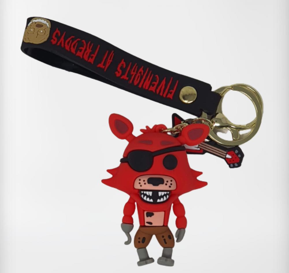 Llavero Goma Correa FNF Foxy