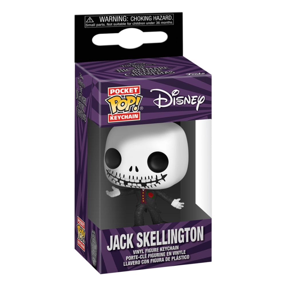 Llavero Funko Nightmare Before Christmas 30th Jack Skellington