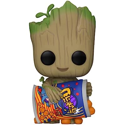 Funko Pop I Am Groot with Cheese Puffs
