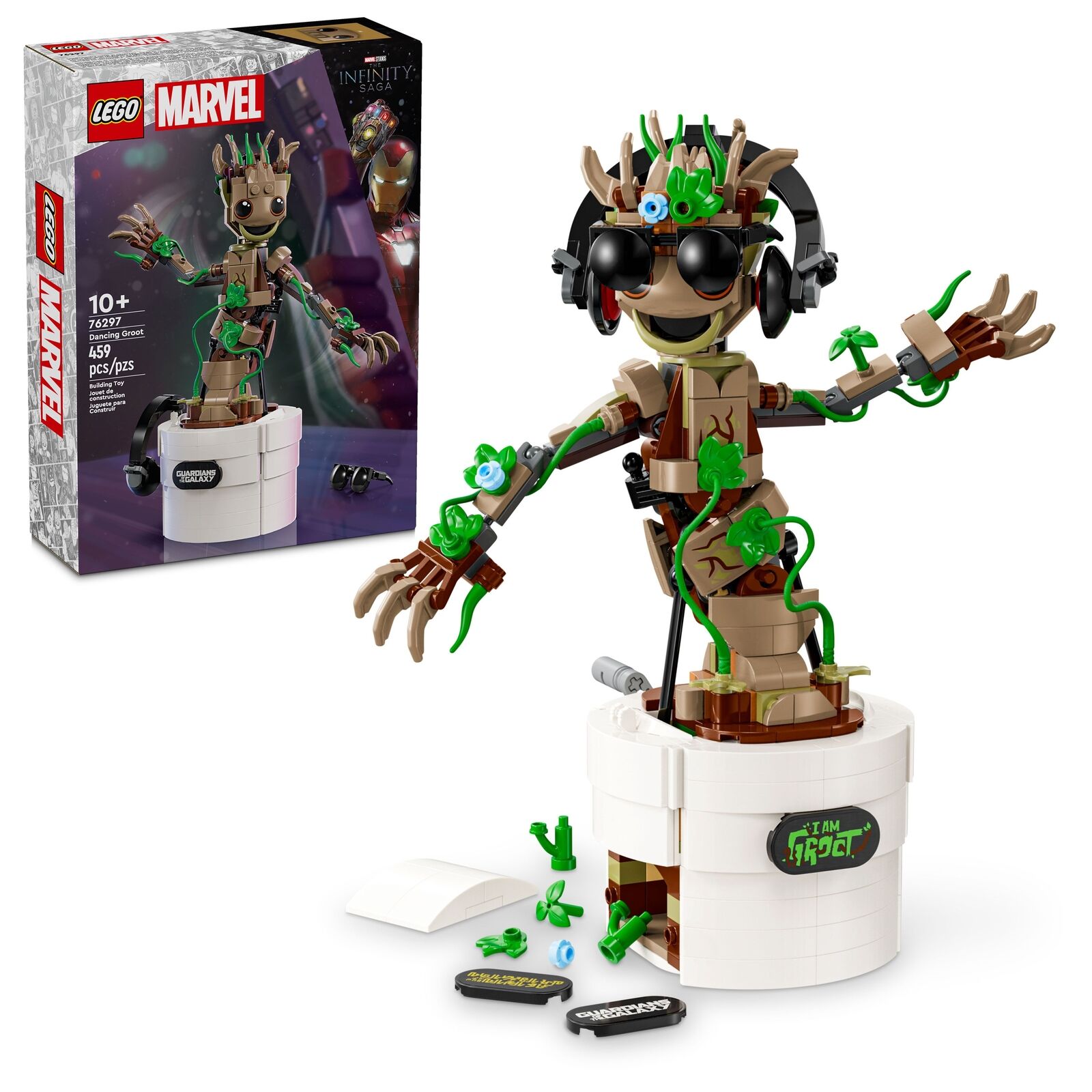 LEGO Dancing Groot Guardians of the Galaxy 76297