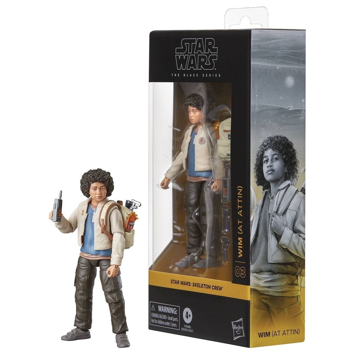 Star Wars Skeleton Crew Black Series Wim Action Figure At Attin