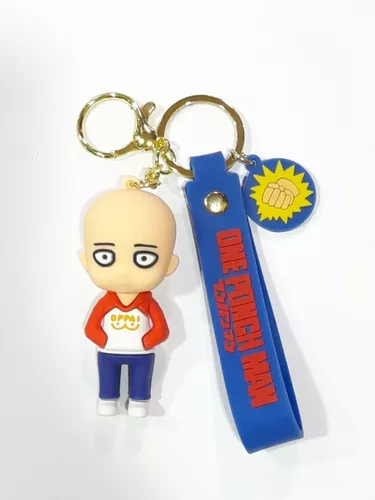 Llavero Goma One Punch Man Pantalon Azul