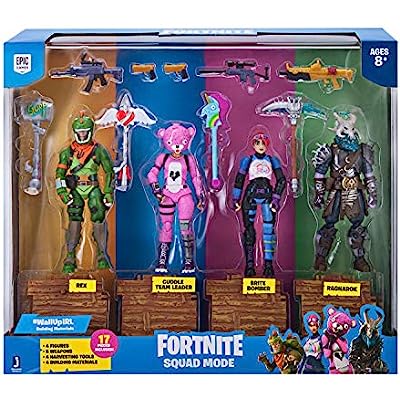 Fortnite Squad Mode 4 Figure Pack