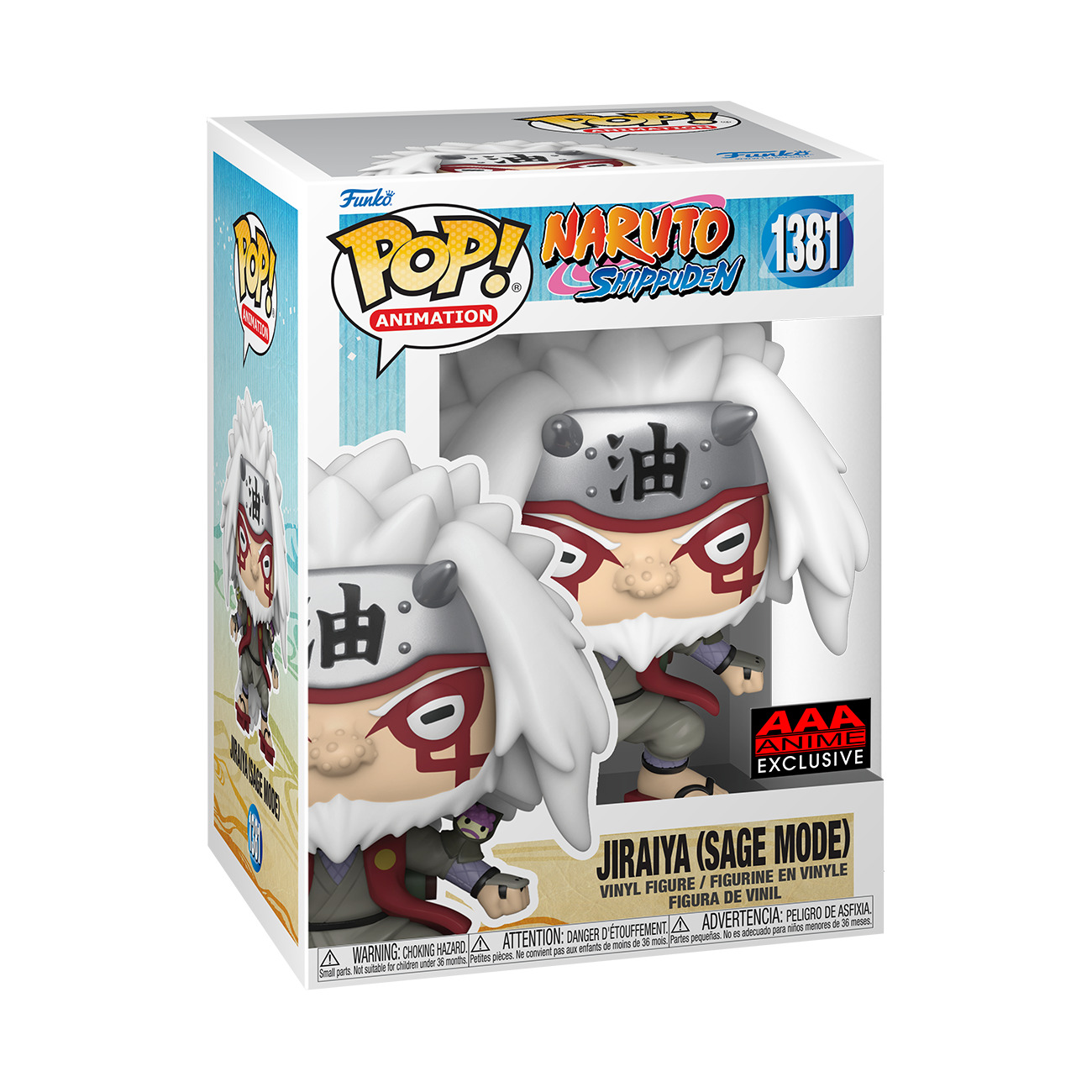 Funko Pop Naruto Shippuden Jiraiya Sage Mode (Toad) Exclusive