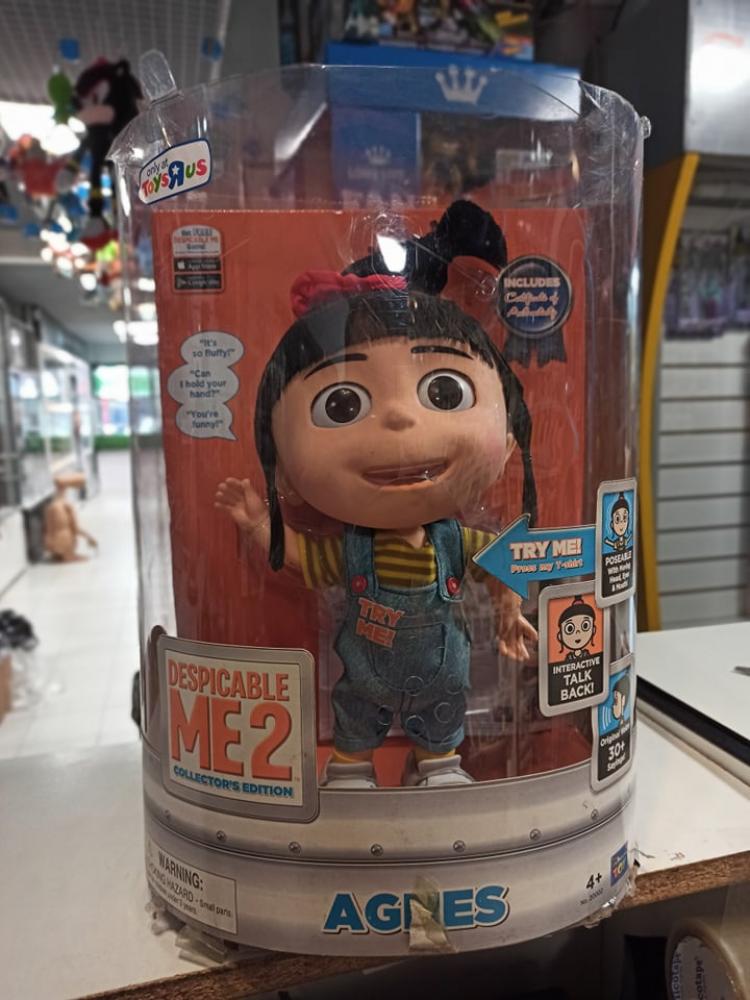 Despicable Me 2 Talking Agnes Thinkway Collector Edition Toys R Us